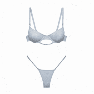 Aquamarine Rhinestone Set